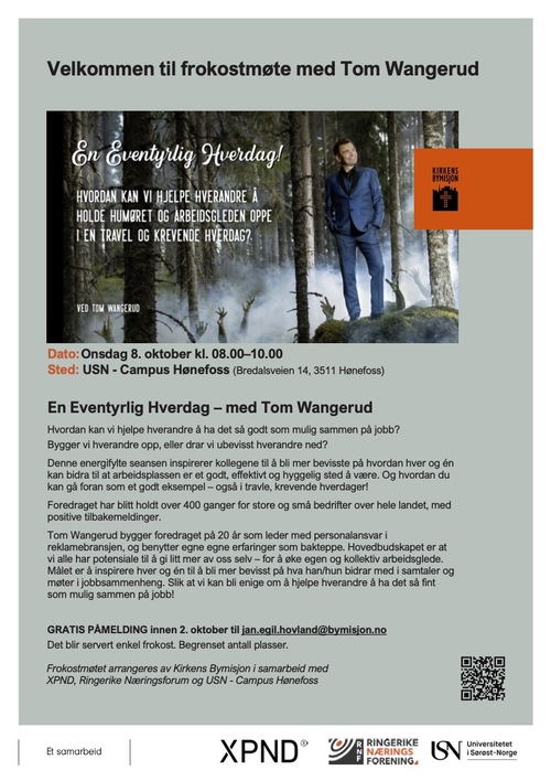 En eventyrlig hverdag – med Tom Wangerud